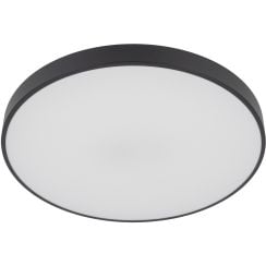 TK Lighting Velis plafon 1x30 W alb-negru 18284