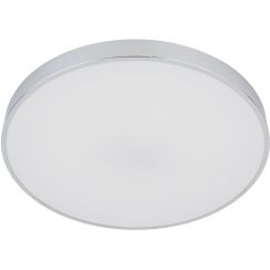 TK Lighting Velis plafon 1x30 W alb-crom 18282