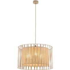 TK Lighting Harmony lampă suspendată 3x15 W nisip 11461