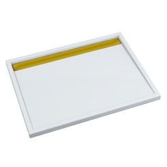 Schedpol Ajax G&W cădiță de duș dreptunghiulară 120x90 cm alb 3.4229-M/Z/G