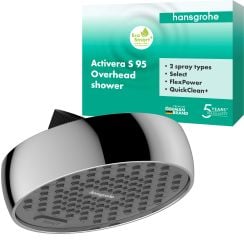 Hansgrohe Activera Select S cap de duș 9.5x9.5 cm rotund crom 28062000