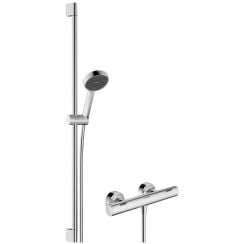Hansgrohe Activera Select S set de duș perete cu termostat crom 28086000