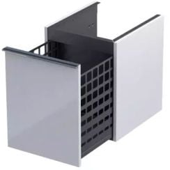 Oristo Etna dulap 40x45.5x50 cm laterala pe perete alb OR52-SN1S-40-1