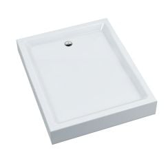 Schedpol Eko 2.0 cădiță de duș dreptunghiulară 120x90 cm alb 3.328
