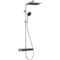 Hansgrohe Activera Q set de duș perete cu termostat cu duș de ploaie crom 28648000