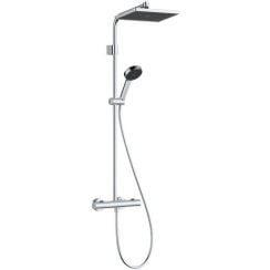 Hansgrohe Activera Q set de duș perete cu termostat cu duș de ploaie crom 28749000