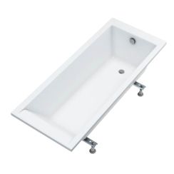 Schedpol Ferra Set cadă cu carcasă 170x75 cm alb 3.534/OULED/S