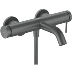 Hansgrohe Tecturis S baterie cadă-duș perete negru 73422340