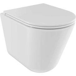 Besco Laax vas wc cu capac soft-close #ZLAE-B-DLB