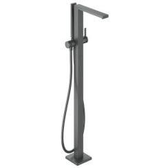 Hansgrohe Tecturis E baterie cadă-duș stativ negru 73445340