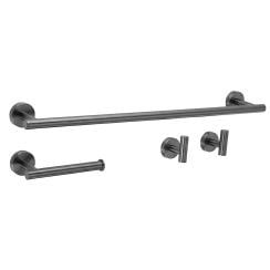 Rea Ari set de accesorii 4 în 1 gri REA-06601