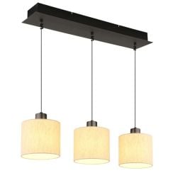 Globo Lighting Thea lampă suspendată 3x24 W bej 31540308