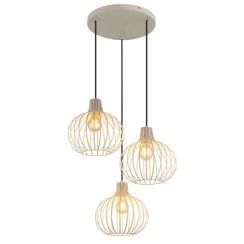 Globo Lighting Mateo lampă suspendată 3x40 W cremos 33379319