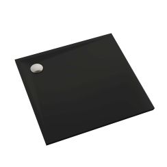 Schedpol Etrusco Black Mat cădiță de duș pătrată 90x90 cm negru 3.461/C/MG