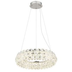 Globo Lighting Diann lampă suspendată x50 W crom-transparent 64140H