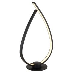 Globo Lighting Trina veioză 1x6 W negru 58492B