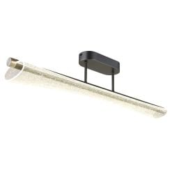 Globo Lighting Malinda lampă de tavan 1x28 W transparent-antracit 68256D