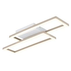 Globo Lighting Wilton lampă de tavan 2x16 W alb-nisip 67381-16