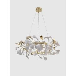 Zuma Line Leaf lampă suspendată 6x3.5 W auriu MD2858-6AS-G