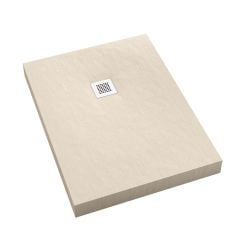 Schedpol New Horizons Cashmere Stone cădiță de duș dreptunghiulară 130x100 cm bej 3.3326/PK/ST-M2