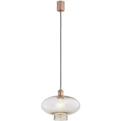 Argon Tresco lampă suspendată 5x15 W fumuriu-cupru 9012