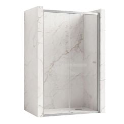 Rea Slide uși de duș 120 cm culisantă crom luciu/sticlă transparentă REA-K0566