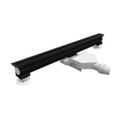 Schedline Thin Flow rigolă liniară 100 cm negru SOLBV2-100012C