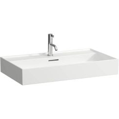 Laufen Kartell lavoar 80x46 cm dreptunghiular clasică alb luciu H8163360001041