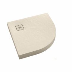 Schedline NonLimits Cashmere Stone cădiță de duș semirotundă 90x90 cm bej 3ST.N1O-9090/PK/ST-M1/PK/ST