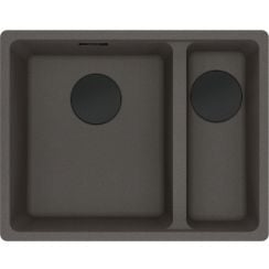Franke Maris chiuvetă din granit 55.3x43.3 cm gri/grafit/onix 125.0737.993