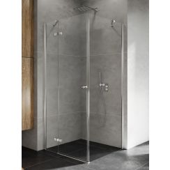 New Trendy Kalibra cabină de duș 100x90 cm dreptunghiular crom luciu/sticlă transparentă K-5011