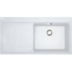 Franke Mythos chiuvetă din granit 100x51.5 cm alb 114.0743.106
