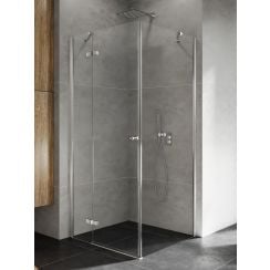 New Trendy Kalibra cabină de duș 120x70 cm dreptunghiular crom luciu/sticlă transparentă K-5017