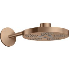 Axor One cap de duș cu braț 28x28 cm rotund || 48492310