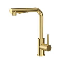 Quadron Nicki baterie bucătărie pe picior aur/aur vechi 3673503A_PVDG1
