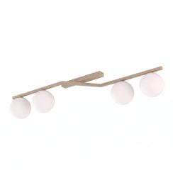 Emibig Naton lampă suspendată 4x8 W bej 1801/4