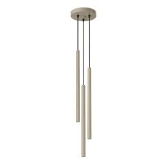 Sollux Lighting Pastelo lampă suspendată 3x8 W bej SL.2119