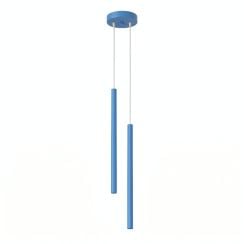 Sollux Lighting Pastelo lampă suspendată 2x8 W albastru SL.2150