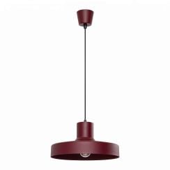 Sollux Lighting Bilo lampă suspendată 1x15 W negru-burgundia SL.2052