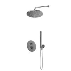 Set baterie cadă-duș Oltens Molle 34100400, cap de duș Oltens Pluva 37010400, 39402400, 39304400, 37102400, 37200400