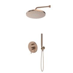Set baterie cadă-duș Oltens Molle 34100610, cap de duș Oltens Alvo 37011610, 39402610, 39304610, 37102610, 37200610