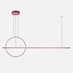 Altavola Design Ledowe Okręgi lampă suspendată 2x W aur roz LA087/PX143_40_3k_rose_gold_Dali