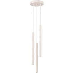 Sollux Lighting Arche lampă suspendată 3x8 W bej SL.2035