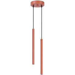 Sollux Lighting Arche lampă suspendată 2x8 W roșu SL.2040