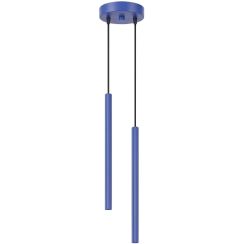 Sollux Lighting Arche lampă suspendată 2x8 W albastru SL.2046