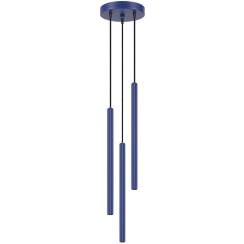 Sollux Lighting Arche lampă suspendată 3x8 W albastru SL.2047