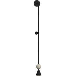 MaxLight Bingo lampă de perete 1x8 W negru W0447