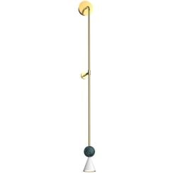 MaxLight Bingo lampă de perete 1x8 W auriu W0448