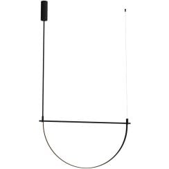 MaxLight Victoria lampă suspendată 1x30 W negru P0686