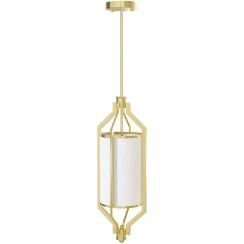 Open Design Zundo Old Gold 20 lampă suspendată 1x15 W alb-auriu OR85860